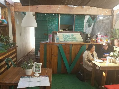 inside  at The Green House in Tijuana