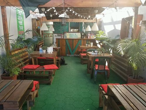 inside at The Green House in Tijuana