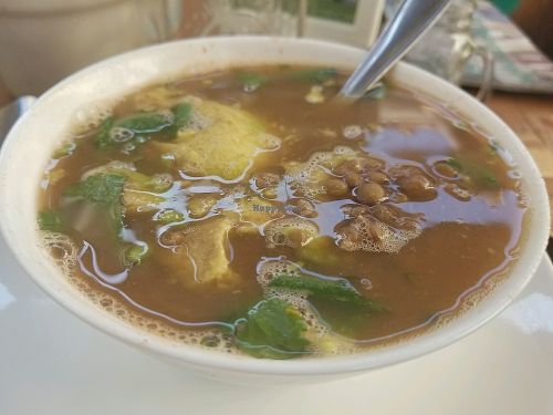 lentil soup at The Green House in Tijuana