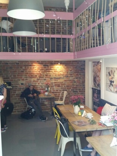 inside at Legal Cakes in Warsaw