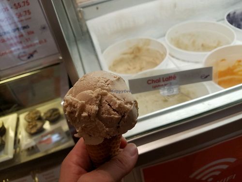 chai latte icecream at Cosmic Treats in Toronto