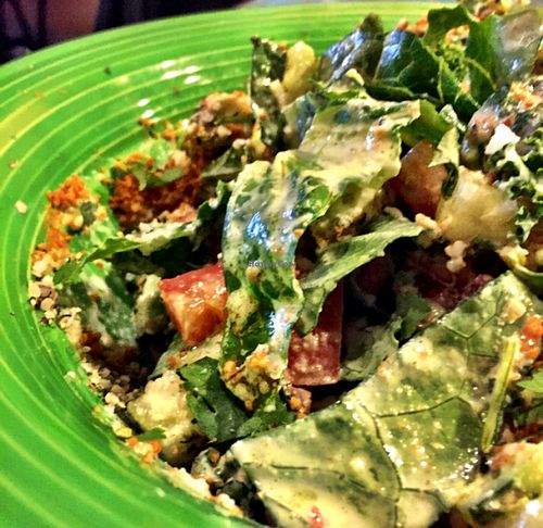 Delicious Solito salad! at Rawtopia Living Cuisine and Beyond in Millcreek