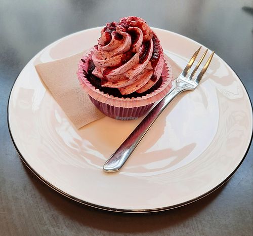 Veganer Cupcake at Zucker & Zimt in Erfurt