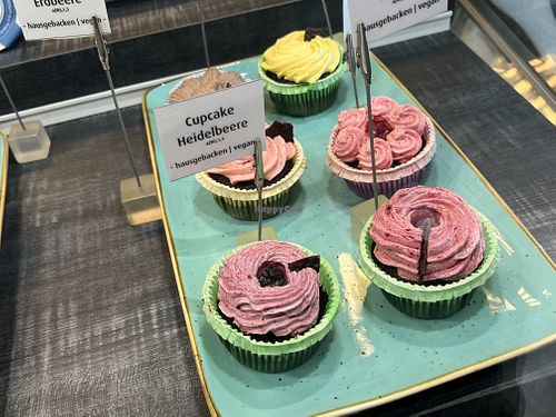 cupcakes, some vegan  at Zucker & Zimt in Erfurt