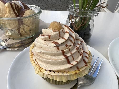 vegan cupcake  at Zucker & Zimt in Erfurt
