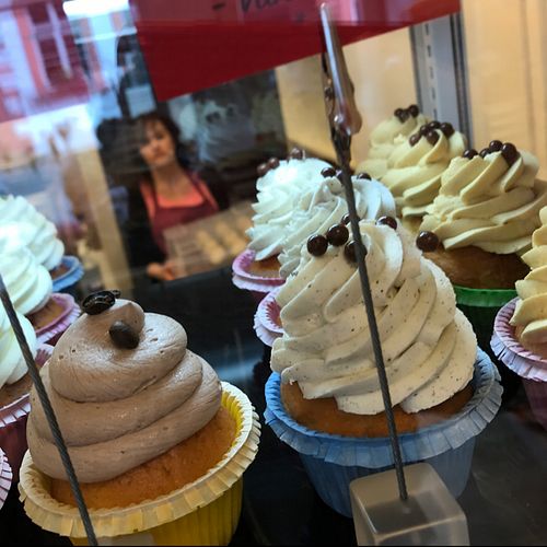 vegan cupcakes at Zucker & Zimt in Erfurt