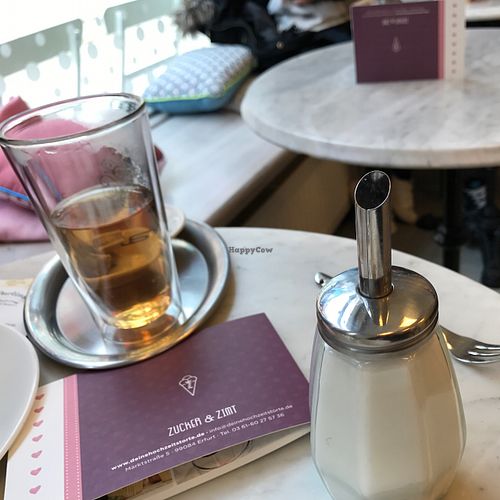 table at Zucker & Zimt in Erfurt