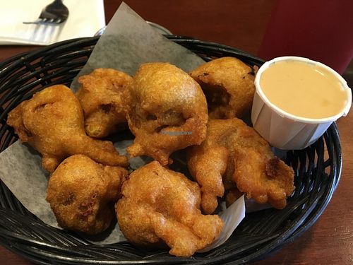 Battered Beer Brat Bites at Lovin' Spoonfuls in Tucson