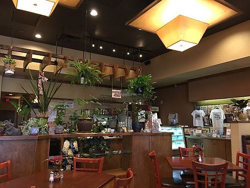 Inside Lovin Spoonfuls in Tucson there is plenty of seating. at Lovin' Spoonfuls in Tucson