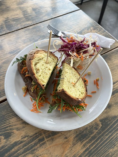 Smashed Chickpea  at Two Sisters Cafe in Smithers