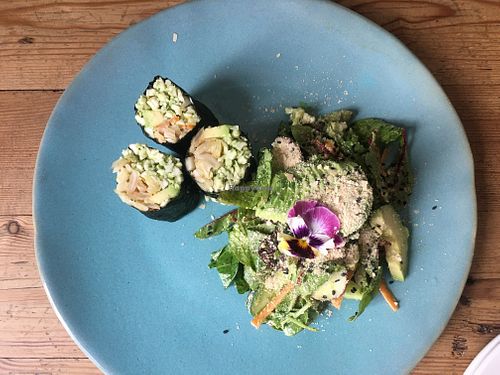 Kimchi Sushi  at Raw & Roxy in Cape Town