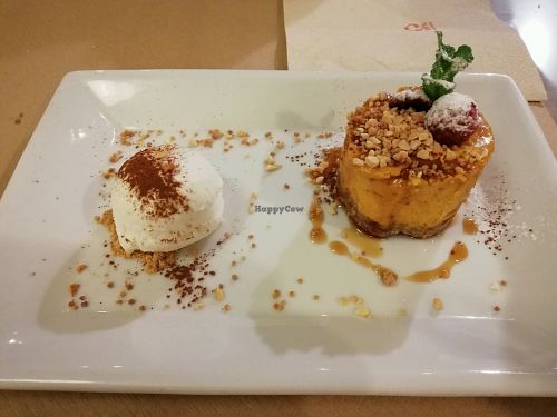 raw vegan dessert!  at L'Amanida in Castellon De La Plana