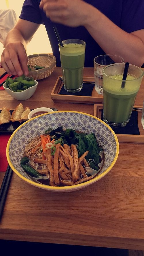 Tofu veggie Noodles  at Matcha Komachi in Vienna