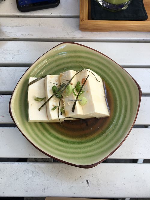 Braised tofu  at Matcha Komachi in Vienna