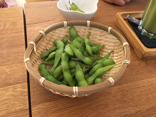 Edamame at Matcha Komachi in Vienna