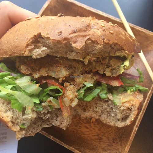 burger  at Tevaleh in Tel Aviv
