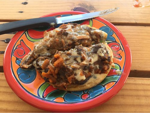 Sopes, 30 peso at Suculenta in Tulum