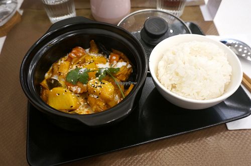 Curry at Le P'tit Pré Chez Lan in Paris