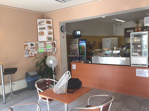 inside at Falafel Nitra in Nitra