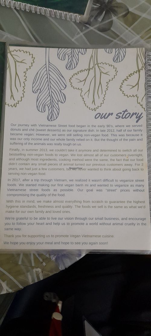  at Bao An Vegan (formerly Vegan Banhmi) in Hanoi