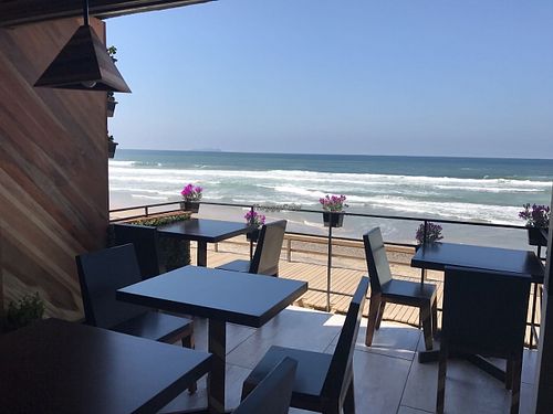 Terrace at La Veggicheria in Tijuana