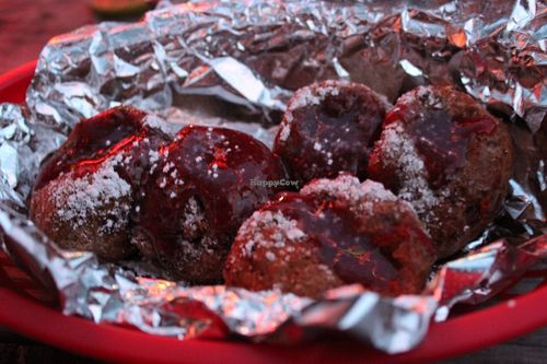 calas. tasty. at La Botanica in San Antonio