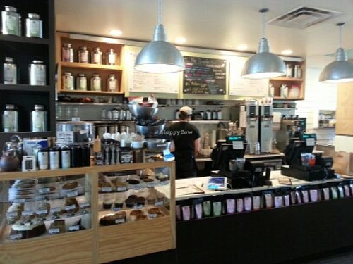 tea counter at The Steeping Room in Austin