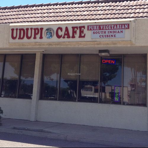 signage at Udupi Cafe in Tempe