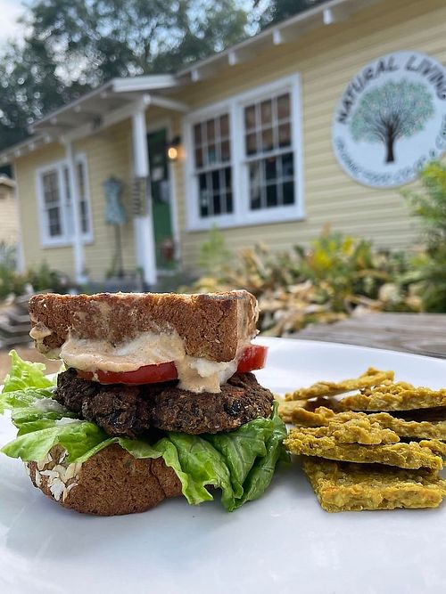  at Natural Living Food Co-op and Cafe in League City