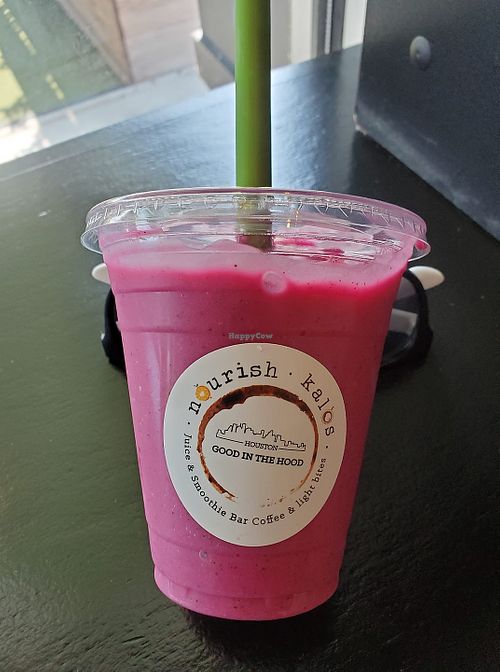 smoothie at Nourish Juice & Smoothie Bar in Houston