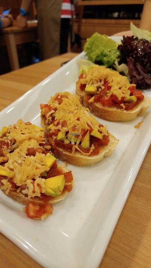 salsa baguette at LN Fortunate Coffee - Bukit Golf Mediterania in Jakarta