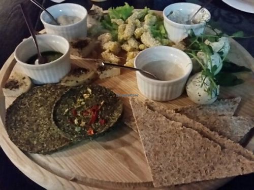 cheese pie at Krudo Club in Kyiv