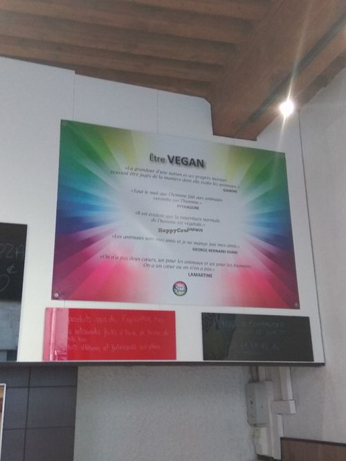 Color Vegan signs at Color Vegan in Lyon