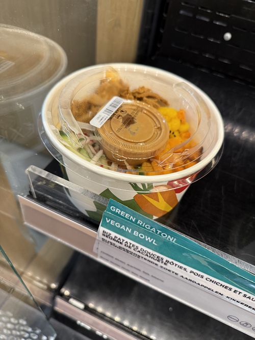 vegan bowl  at EXKi - Midi in Brussels