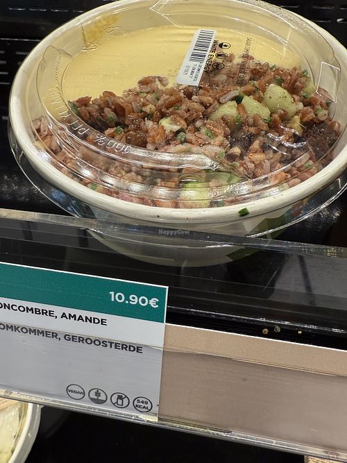 vegan option  at EXKi - Midi in Brussels