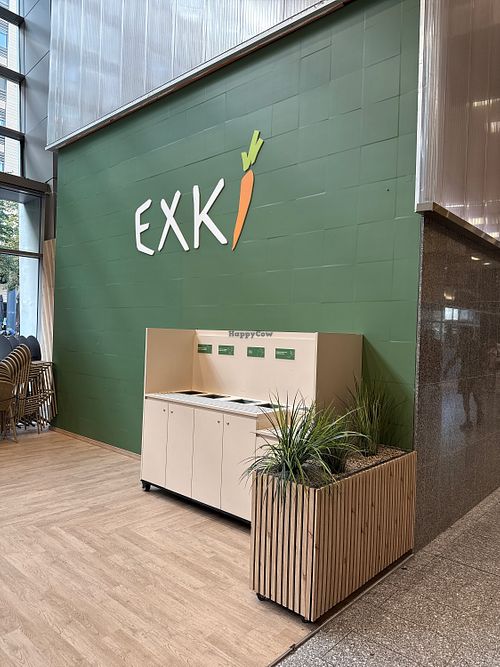 outside seating  at EXKi - Midi in Brussels