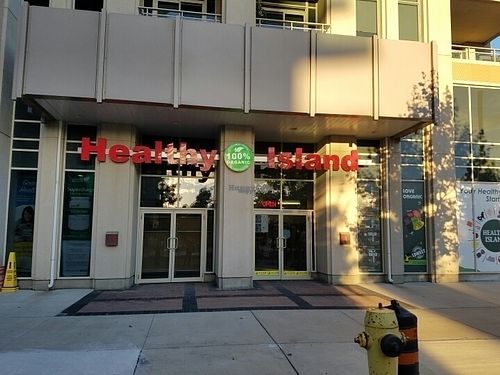 outside at Healthy Island - Bastion in Toronto