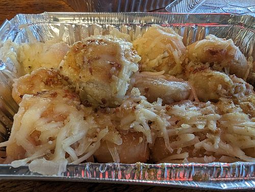 Garlic knots at Big Kahuna's Pizza in Honolulu