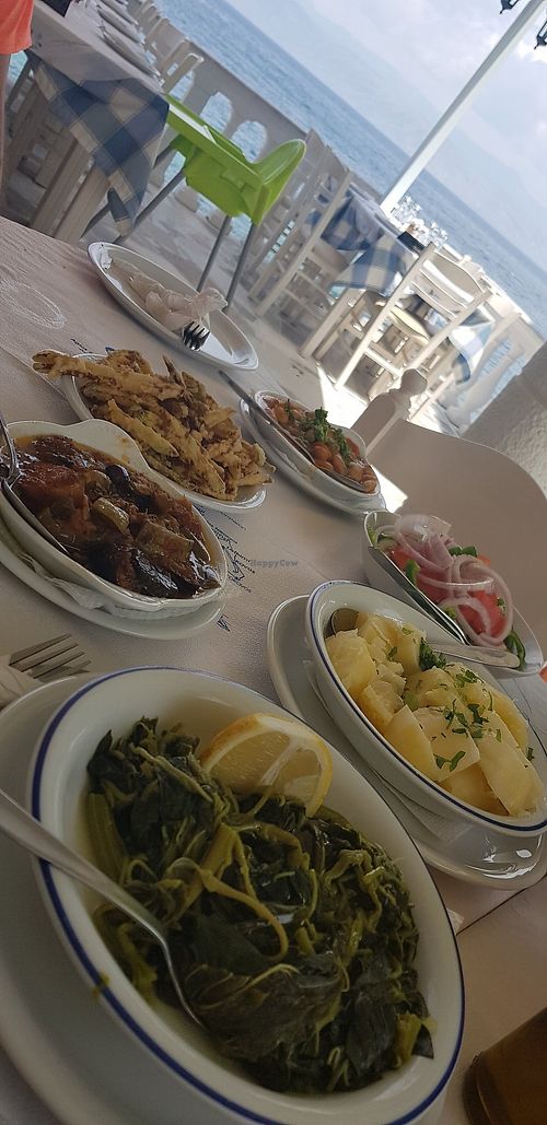 delicious at Imerolia Beach Restaurant in Corfu