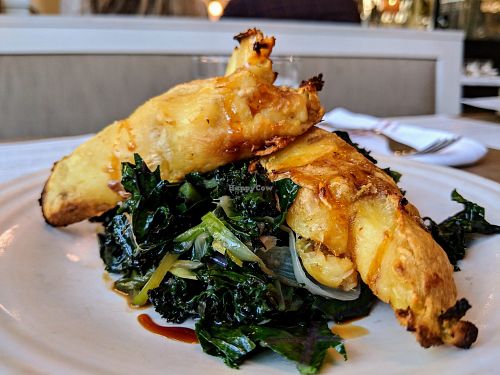 Yam Appetizer at Cafe Gratitude in San Diego