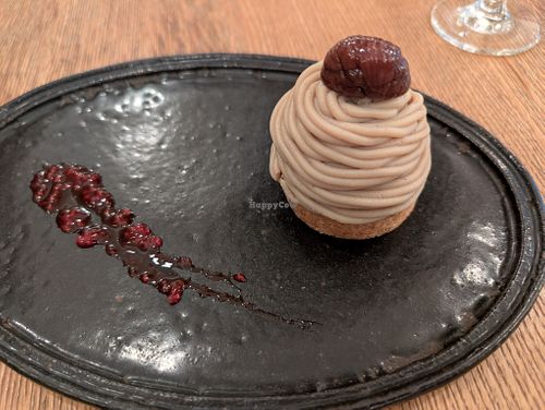 Mt. Blanc dessert at Brown Rice ブラウンライス in Tokyo