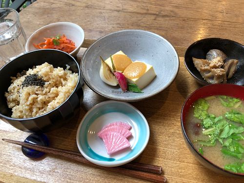 Lunch: Today's special at Brown Rice ブラウンライス in Tokyo