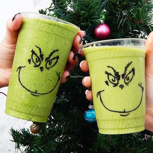 grinch smoothie  at Good Vibes Juice in Largo