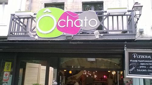 La devanture du restaurant at O Chato in Caen