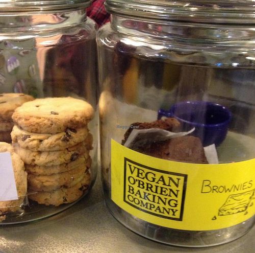 Books + vegan brownies= perfect plan! at Bluestockings in New York City