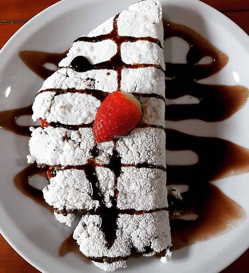 vegan pancake  at Pousada Rosa Verde in Imbituba