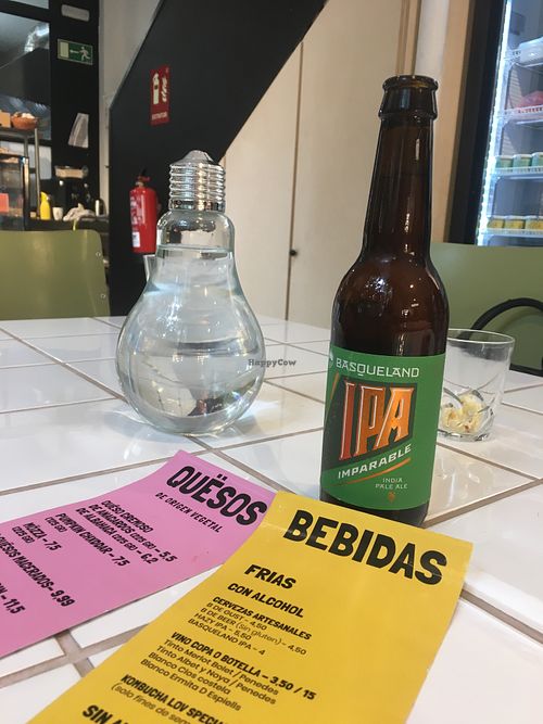 Hipster water  at Väcka in Barcelona