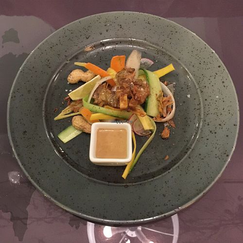 peanut satay  at Etnosvet in Prague