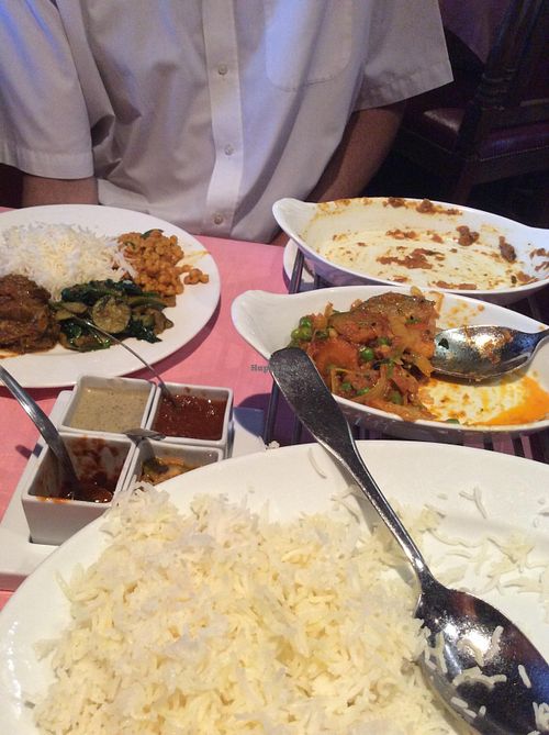 Vegan meal
 at The Rajpoute in Ornex