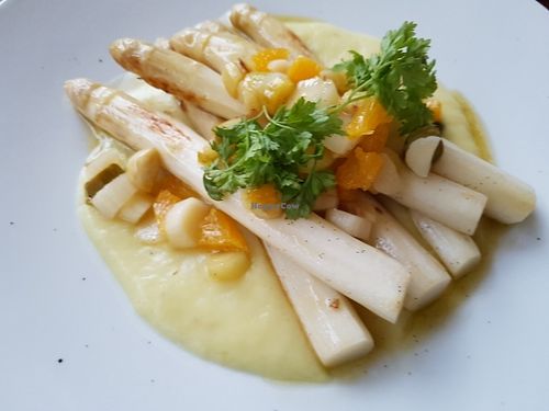 2nd  vegan dish at the Garden Shef menu  at TIAN Bistro am Spittelberg in Vienna